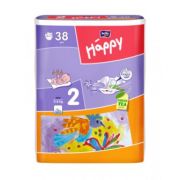 Подгузники ХЭППИ  Mini  от 3-6 кг 38 шт