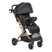 Коляска детская прогулочная COSTA Linda Comfort (Black/Черный LC-02)